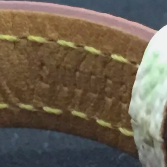 LOUIS VUITTON MONOGRAM MULTICOLOR GAMBLE BRACELET PORTE ADDRESS BRACELET/Q5516 - Picture 8 of 10